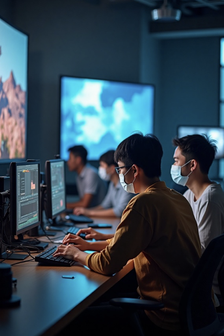 主創團隊工作場景